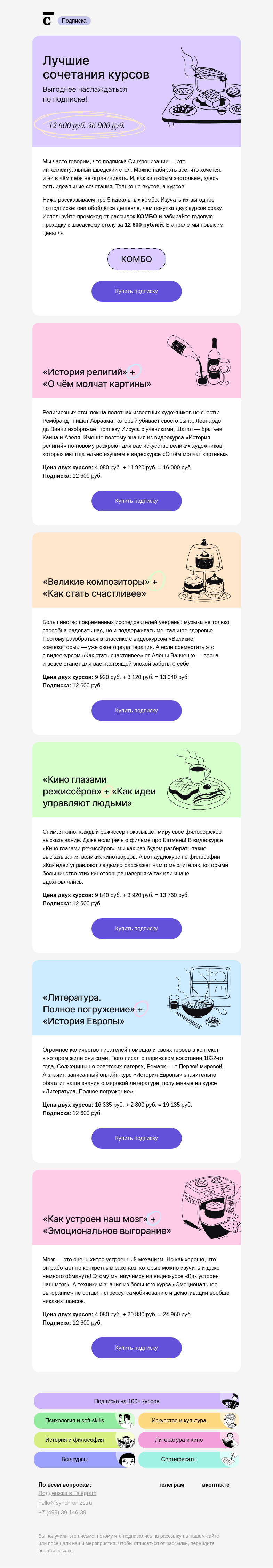 Письмо компании «Синхронизация» на тему «🌴 Лучше, чем в Турции»