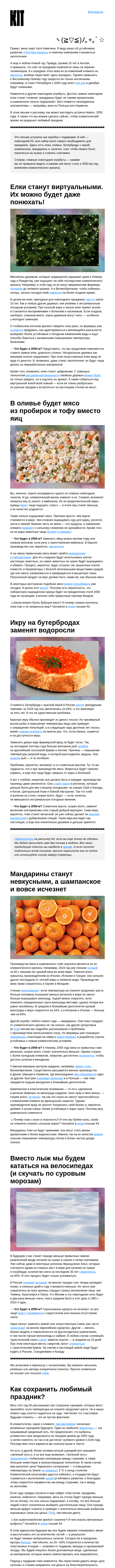 Письмо компании «Kit» на тему «➜ С Новым, 2050 годом!»